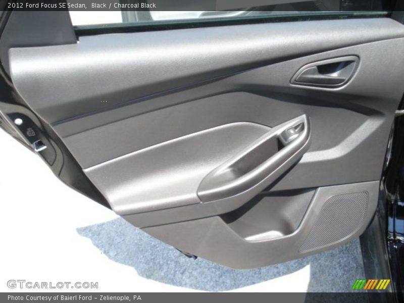 Black / Charcoal Black 2012 Ford Focus SE Sedan