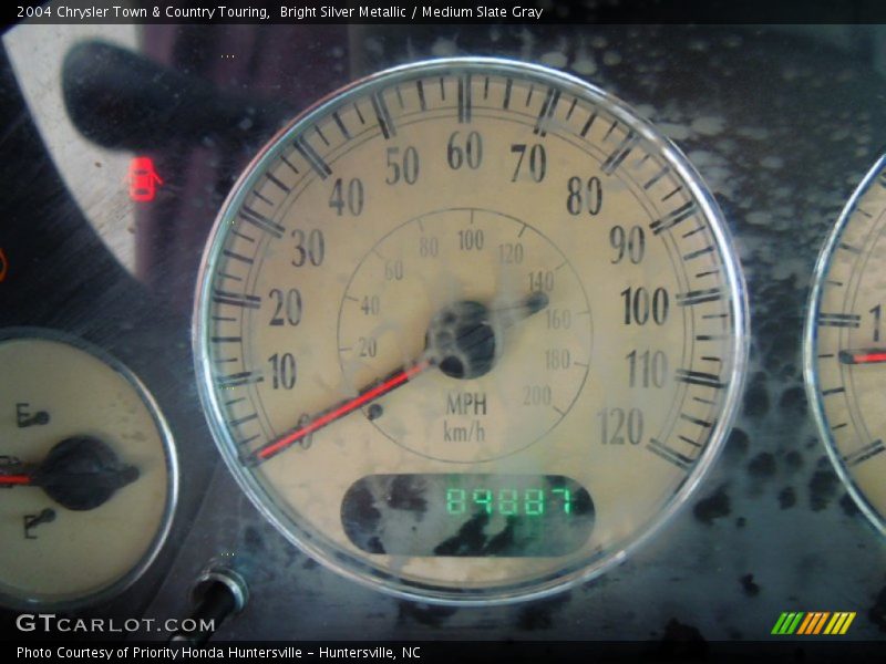 Bright Silver Metallic / Medium Slate Gray 2004 Chrysler Town & Country Touring