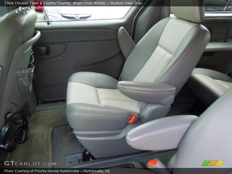 Bright Silver Metallic / Medium Slate Gray 2004 Chrysler Town & Country Touring