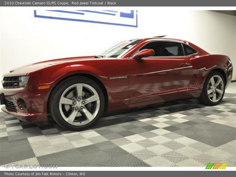 Red Jewel Tintcoat / Black 2010 Chevrolet Camaro SS/RS Coupe