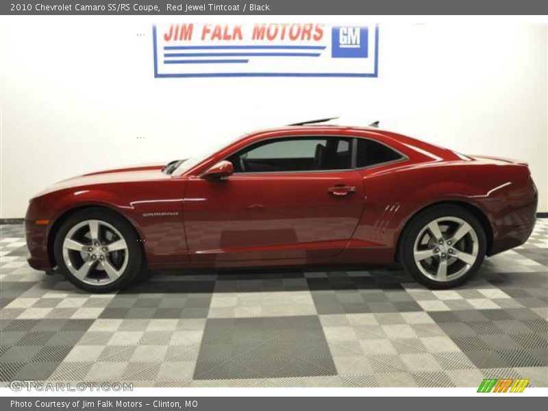 Red Jewel Tintcoat / Black 2010 Chevrolet Camaro SS/RS Coupe
