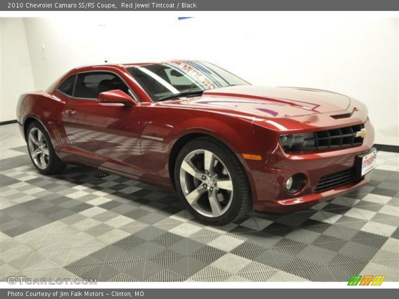 Red Jewel Tintcoat / Black 2010 Chevrolet Camaro SS/RS Coupe