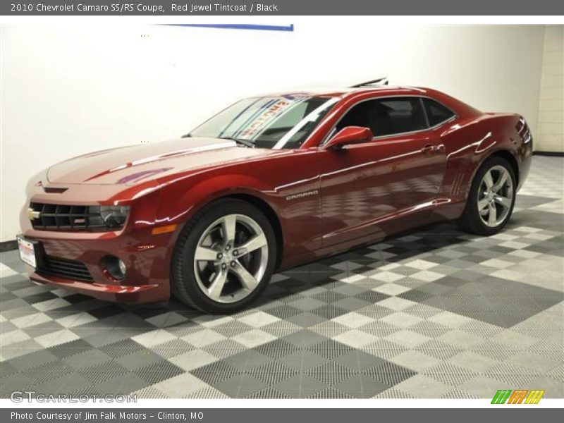 Red Jewel Tintcoat / Black 2010 Chevrolet Camaro SS/RS Coupe