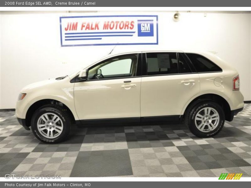 Creme Brulee / Camel 2008 Ford Edge SEL AWD