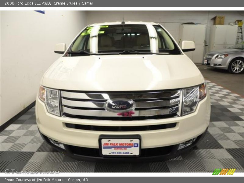 Creme Brulee / Camel 2008 Ford Edge SEL AWD