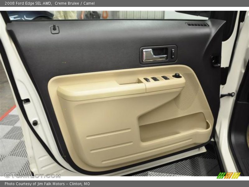 Creme Brulee / Camel 2008 Ford Edge SEL AWD