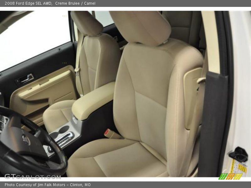 Creme Brulee / Camel 2008 Ford Edge SEL AWD