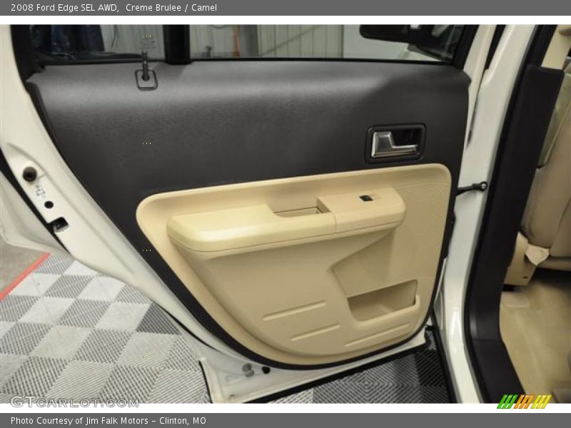 Creme Brulee / Camel 2008 Ford Edge SEL AWD