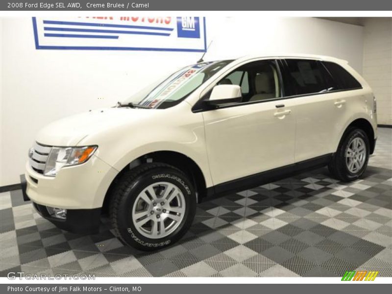 Creme Brulee / Camel 2008 Ford Edge SEL AWD