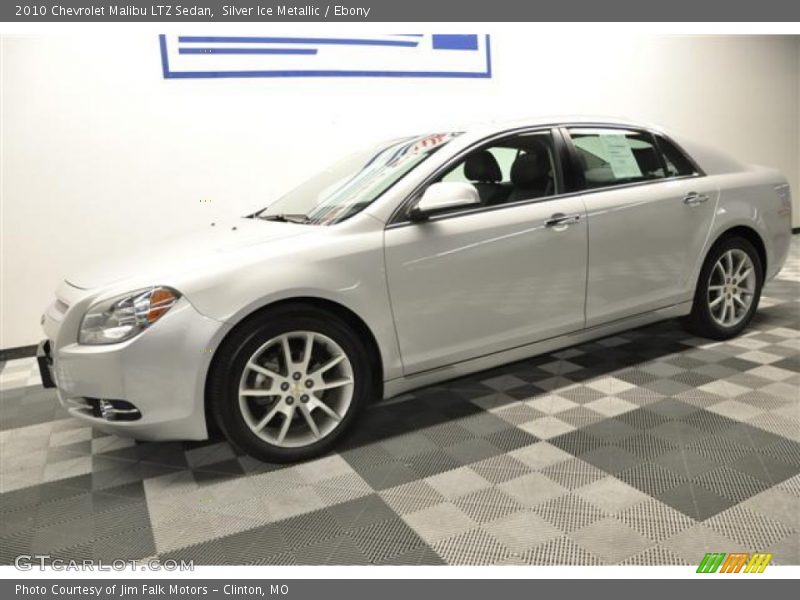 Silver Ice Metallic / Ebony 2010 Chevrolet Malibu LTZ Sedan