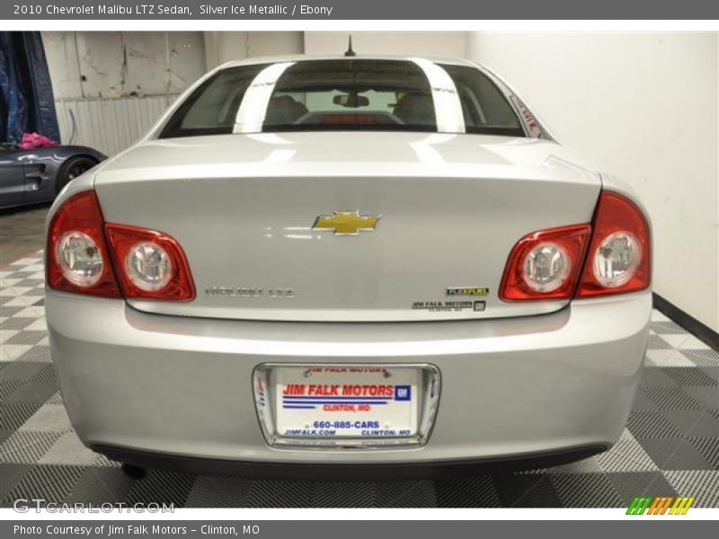 Silver Ice Metallic / Ebony 2010 Chevrolet Malibu LTZ Sedan