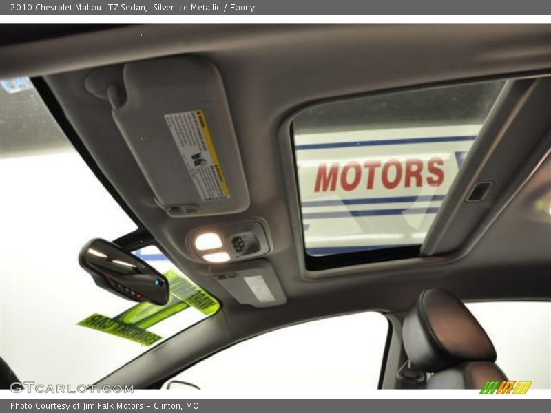 Silver Ice Metallic / Ebony 2010 Chevrolet Malibu LTZ Sedan