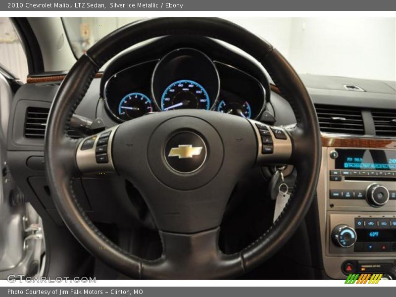 Silver Ice Metallic / Ebony 2010 Chevrolet Malibu LTZ Sedan
