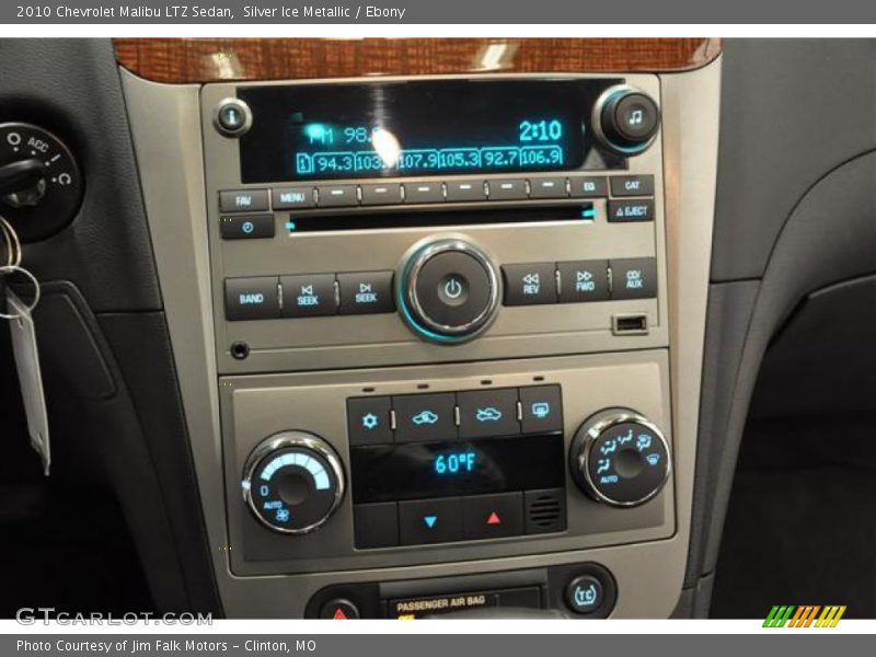 Silver Ice Metallic / Ebony 2010 Chevrolet Malibu LTZ Sedan