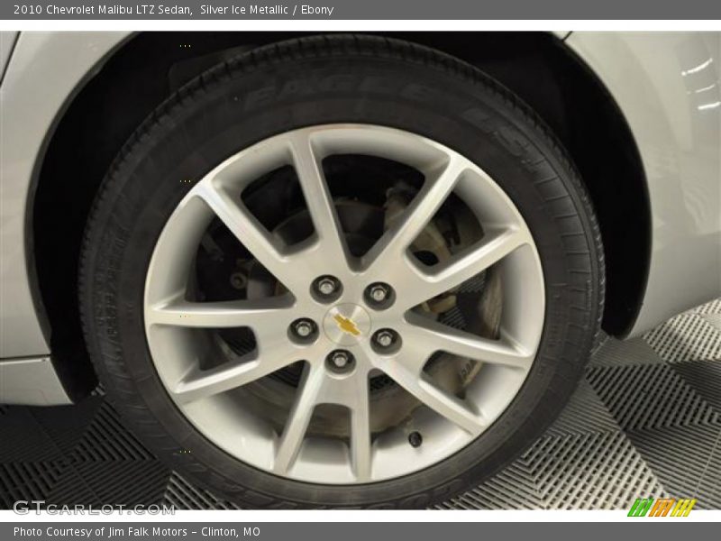 Silver Ice Metallic / Ebony 2010 Chevrolet Malibu LTZ Sedan