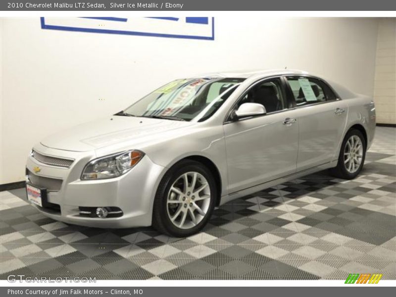 Silver Ice Metallic / Ebony 2010 Chevrolet Malibu LTZ Sedan