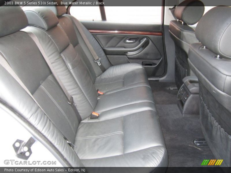 Rear Seat of 2003 5 Series 530i Sedan