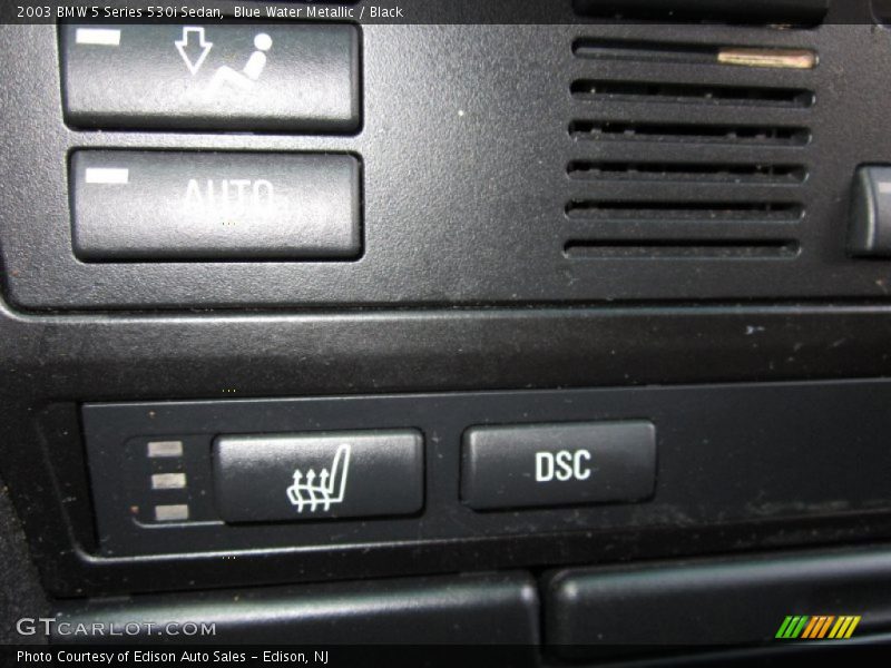 Blue Water Metallic / Black 2003 BMW 5 Series 530i Sedan