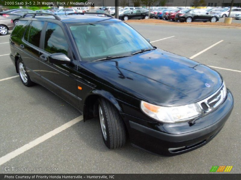 Black / Medium Grey 2000 Saab 9-5 2.3t Wagon