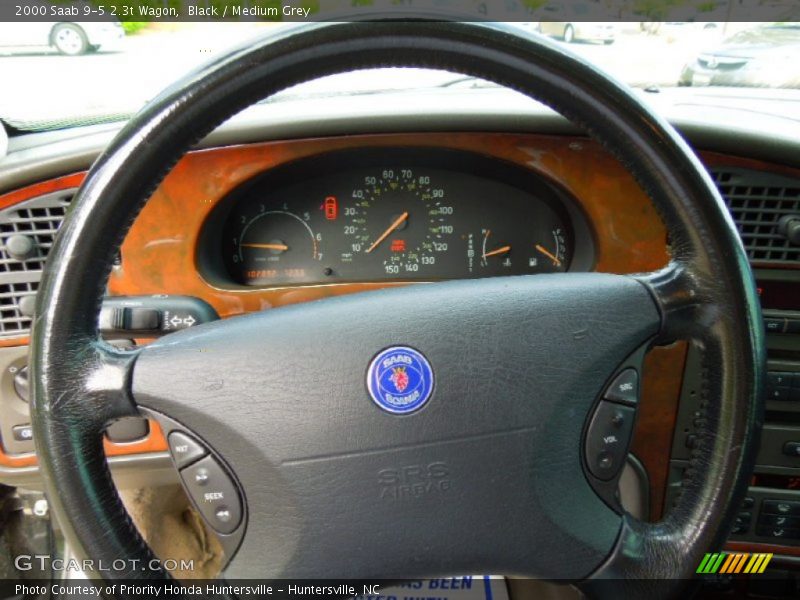 Black / Medium Grey 2000 Saab 9-5 2.3t Wagon