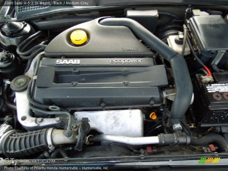 Black / Medium Grey 2000 Saab 9-5 2.3t Wagon