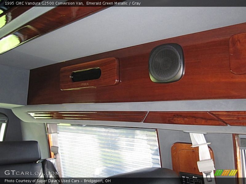 Emerald Green Metallic / Gray 1995 GMC Vandura G2500 Conversion Van