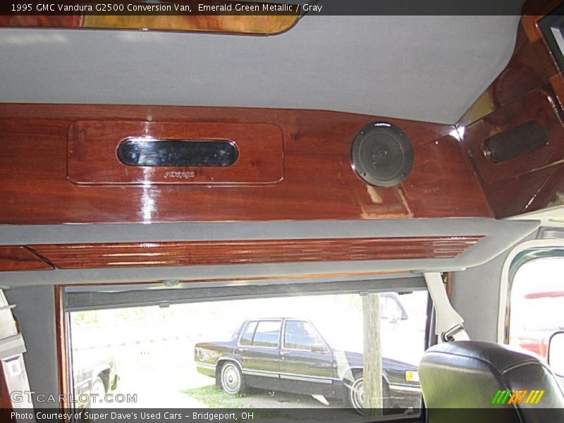 Emerald Green Metallic / Gray 1995 GMC Vandura G2500 Conversion Van