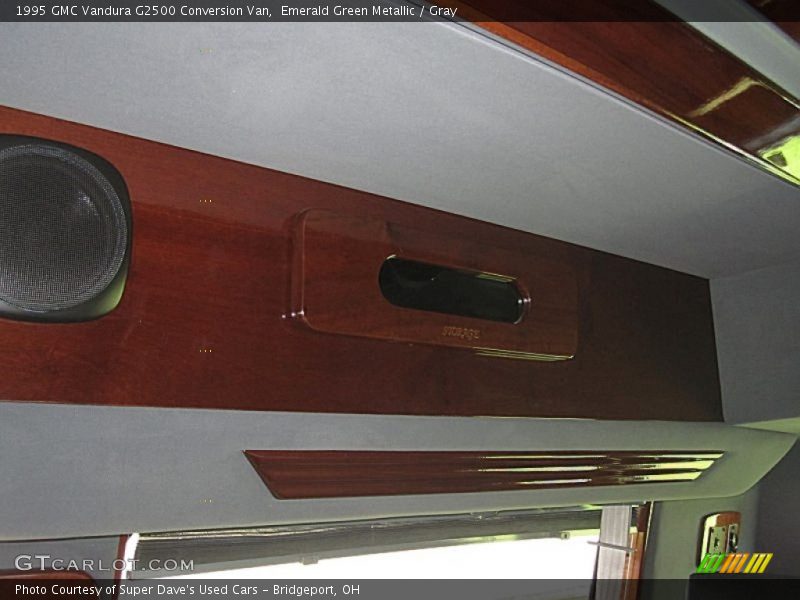Emerald Green Metallic / Gray 1995 GMC Vandura G2500 Conversion Van