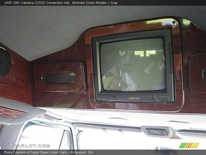 Emerald Green Metallic / Gray 1995 GMC Vandura G2500 Conversion Van
