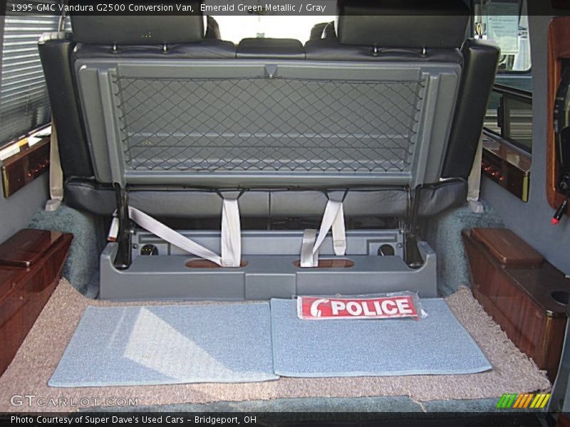 Emerald Green Metallic / Gray 1995 GMC Vandura G2500 Conversion Van
