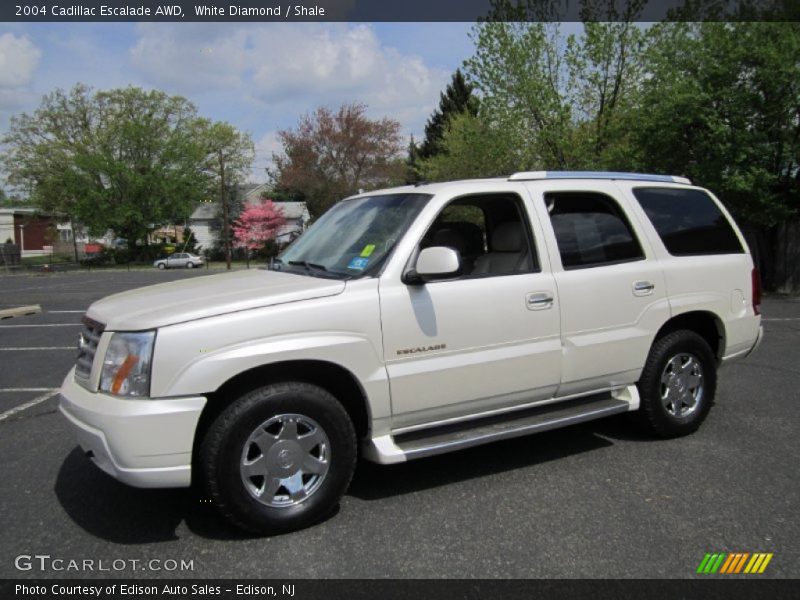 White Diamond / Shale 2004 Cadillac Escalade AWD