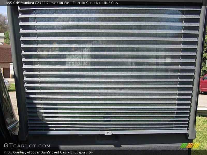 Emerald Green Metallic / Gray 1995 GMC Vandura G2500 Conversion Van