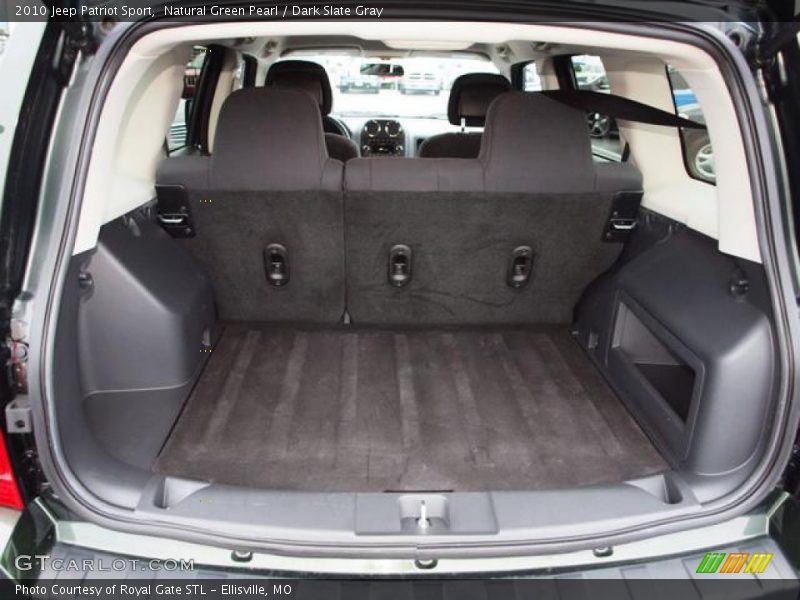 Natural Green Pearl / Dark Slate Gray 2010 Jeep Patriot Sport