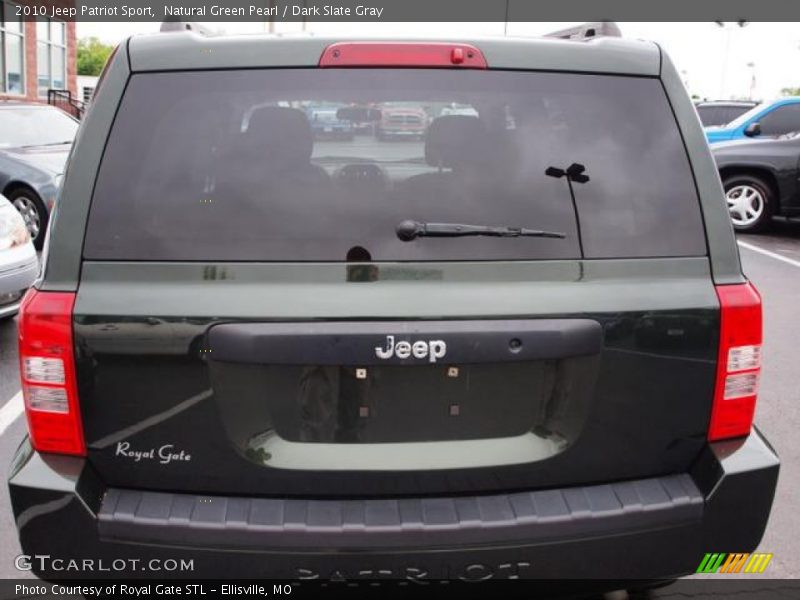 Natural Green Pearl / Dark Slate Gray 2010 Jeep Patriot Sport