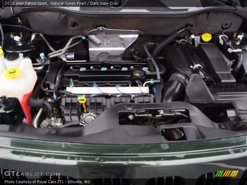Natural Green Pearl / Dark Slate Gray 2010 Jeep Patriot Sport
