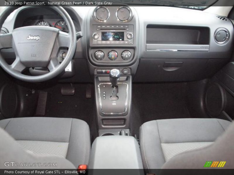 Natural Green Pearl / Dark Slate Gray 2010 Jeep Patriot Sport