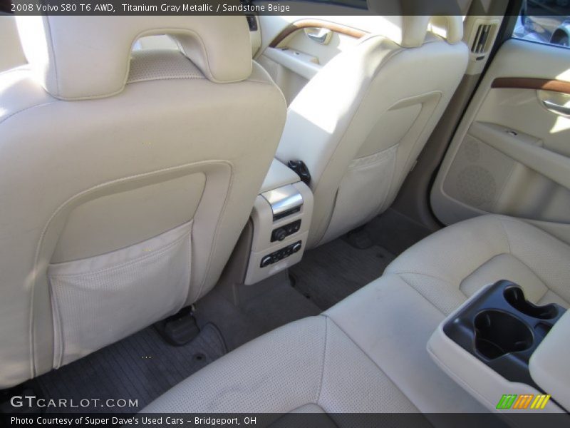 Titanium Gray Metallic / Sandstone Beige 2008 Volvo S80 T6 AWD