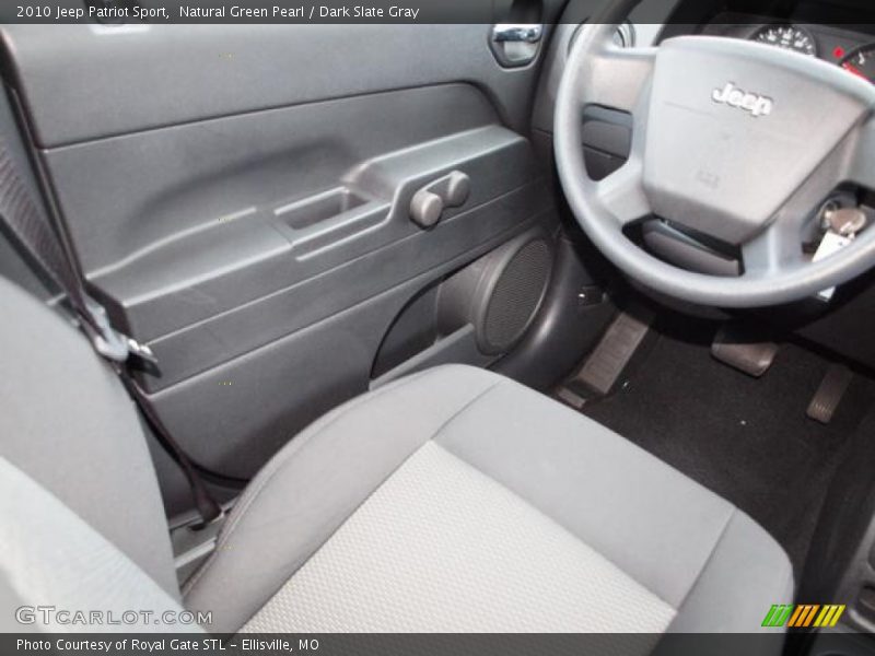 Natural Green Pearl / Dark Slate Gray 2010 Jeep Patriot Sport