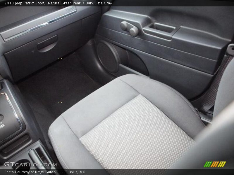 Natural Green Pearl / Dark Slate Gray 2010 Jeep Patriot Sport
