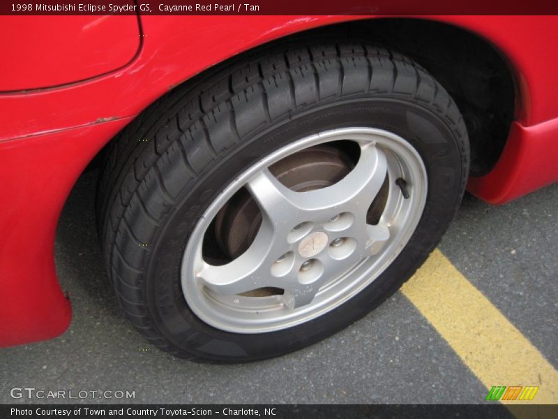 Cayanne Red Pearl / Tan 1998 Mitsubishi Eclipse Spyder GS