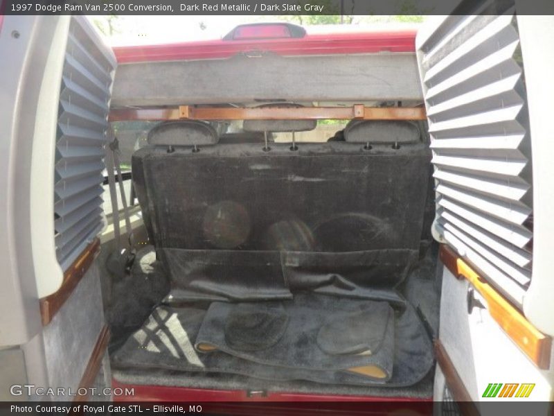 Dark Red Metallic / Dark Slate Gray 1997 Dodge Ram Van 2500 Conversion