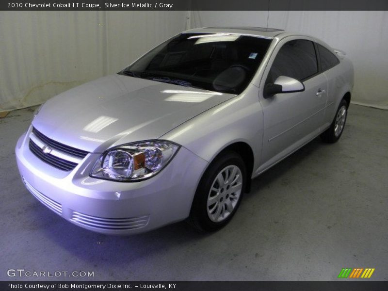 Silver Ice Metallic / Gray 2010 Chevrolet Cobalt LT Coupe