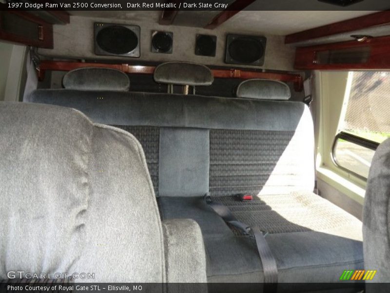 Dark Red Metallic / Dark Slate Gray 1997 Dodge Ram Van 2500 Conversion