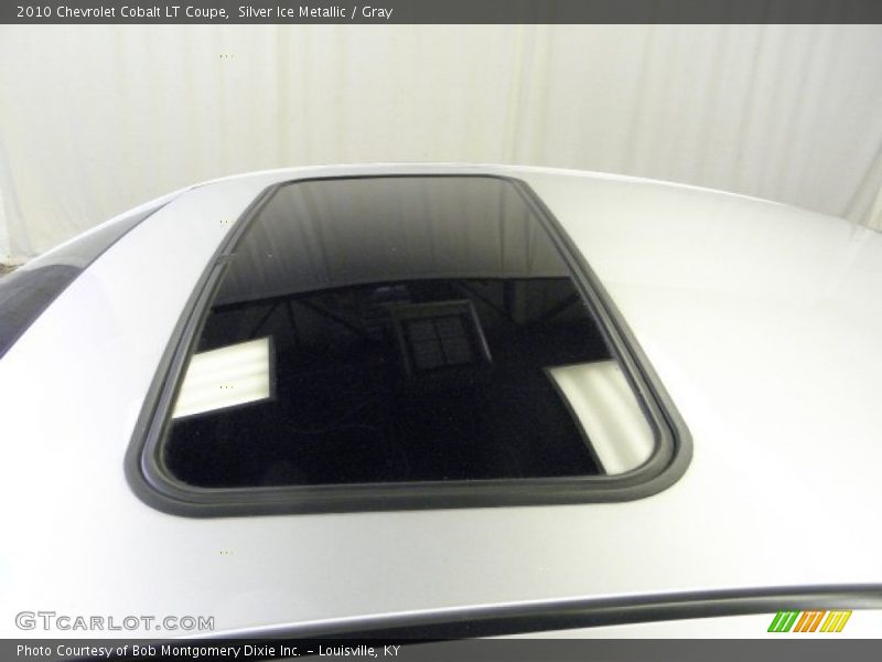 Silver Ice Metallic / Gray 2010 Chevrolet Cobalt LT Coupe