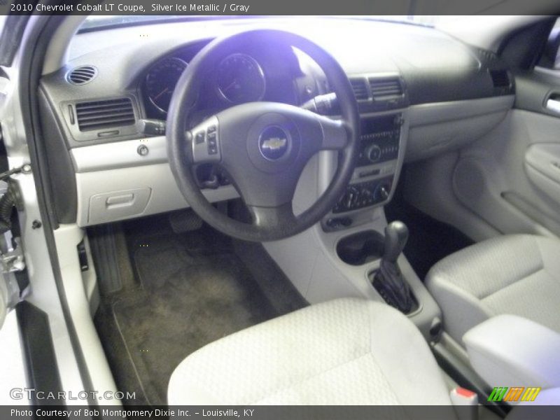 Silver Ice Metallic / Gray 2010 Chevrolet Cobalt LT Coupe