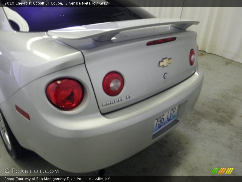 Silver Ice Metallic / Gray 2010 Chevrolet Cobalt LT Coupe