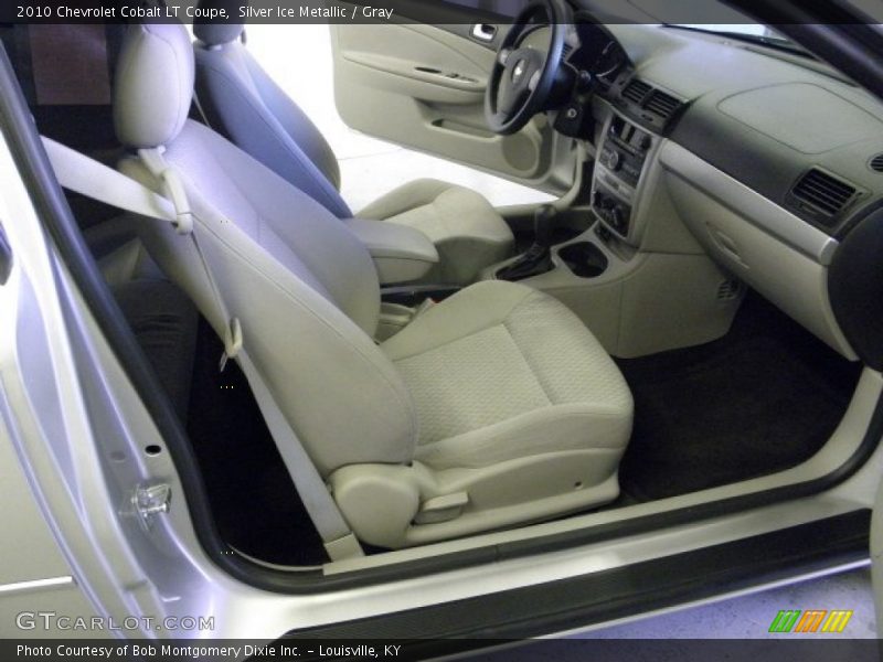 Silver Ice Metallic / Gray 2010 Chevrolet Cobalt LT Coupe