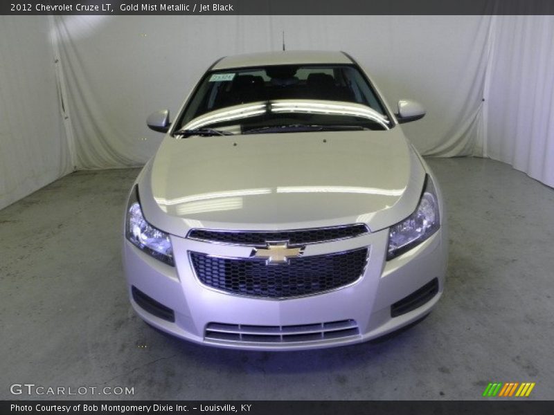 Gold Mist Metallic / Jet Black 2012 Chevrolet Cruze LT