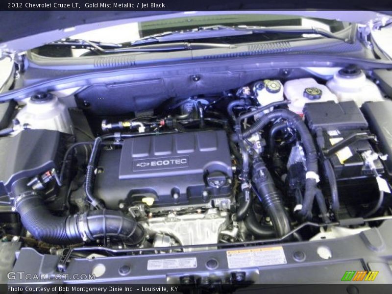 Gold Mist Metallic / Jet Black 2012 Chevrolet Cruze LT