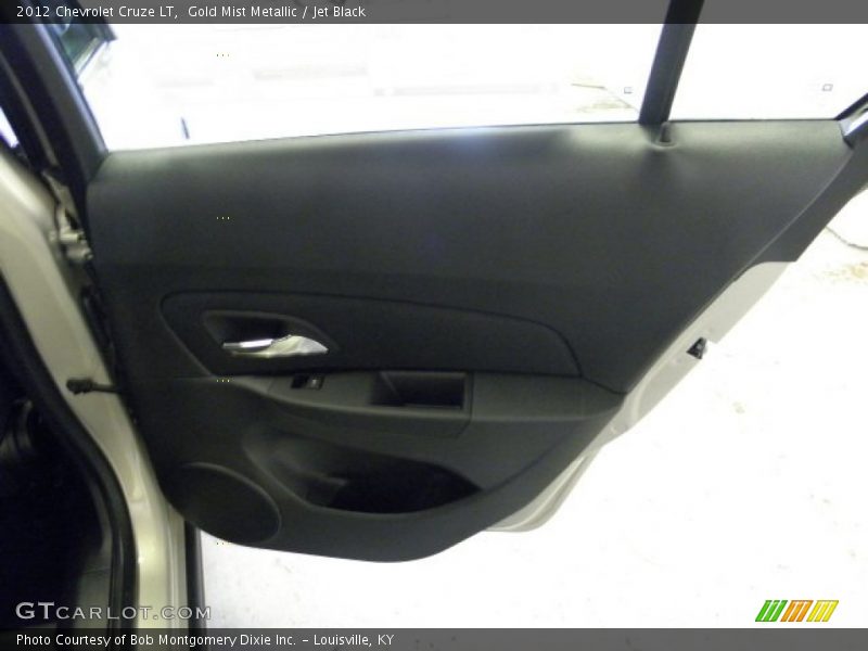 Gold Mist Metallic / Jet Black 2012 Chevrolet Cruze LT